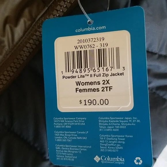 Columbia thermal jacket - Picture 10 of 10